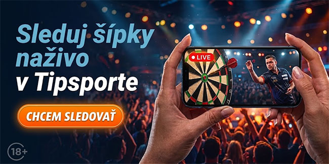 Sleduj šípky naživo v Tipsporte Sleduj šípky naživo v Tipsporte
