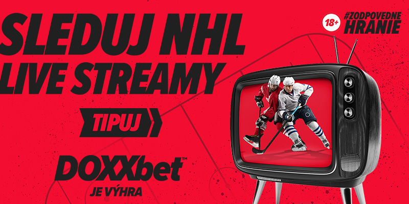 NHL streamy v Doxxbete – sledujte TU
