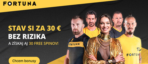 Registrujte sa TU a za odmenu si vezmite bonusy od Fortuny