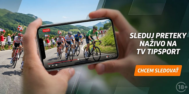 Sleduj preteky naživo na TV Tipsport Sleduj preteky naživo na TV Tipsport