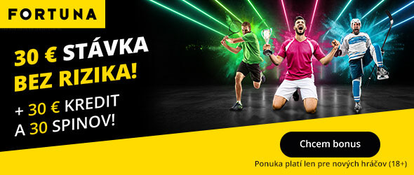 Kliknite SEM a vezmite si 3 bonusy od Fortuny!