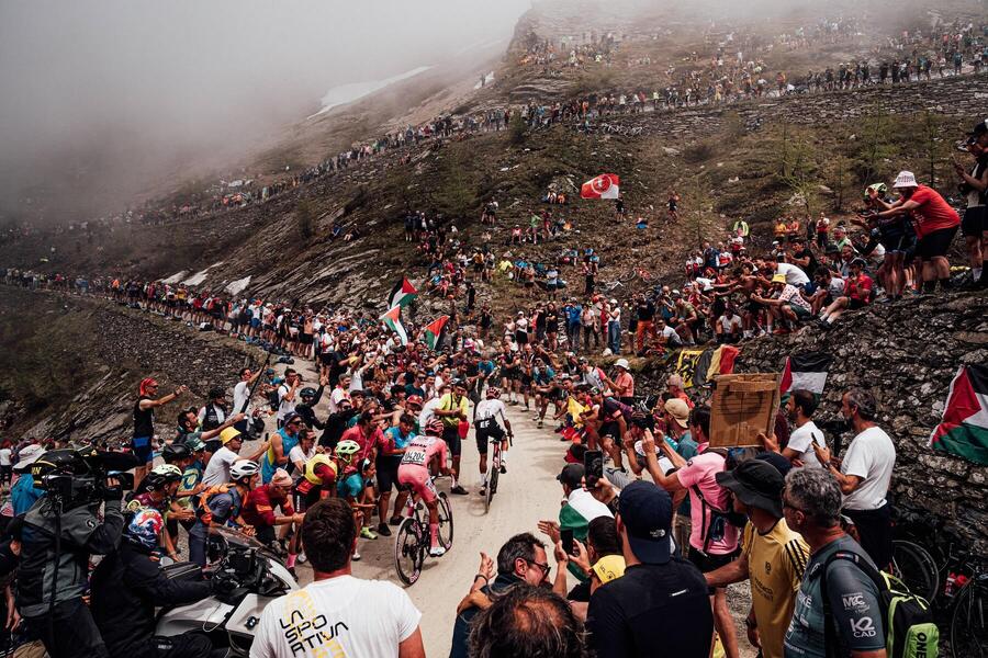 Horská etapa Giro d'Italia