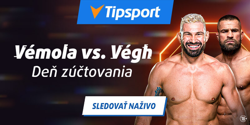 Sledujte turnaj Oktagon 72: Vémola vs. Végh 3 aj s Buchingerom na Tipsporte!