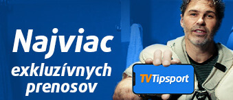 Kliknite TU a pozerajte Tipsport TV s bonusom €20