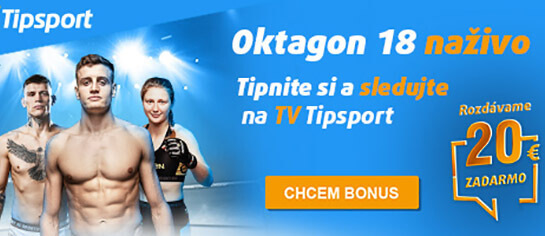 Oktagon 18 - naživo na Tipsport TV