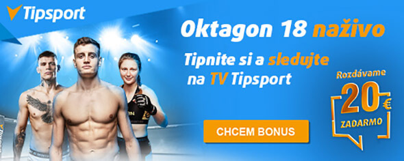 Oktagon 18 - naživo na Tipsport TV