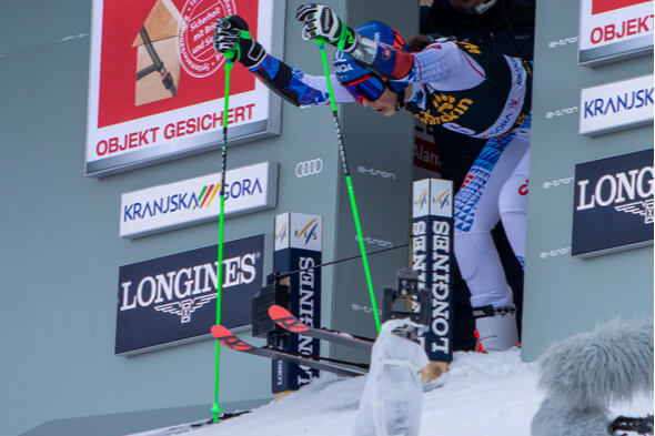 Petra Vlhová na štarte