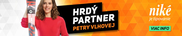 Hrdým partnerom Petry Vlhovej je Niké