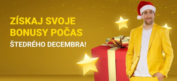 Registrujte sa TU a vezmite si vianočné bonusy od Fortuny!