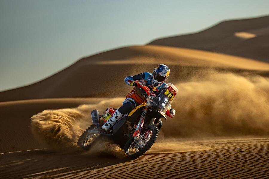 Edgar Canet pri&nbsp;testovacej jazde v&nbsp;marockej púšti pred&nbsp;Dakar Rally 2026