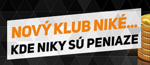 Nový Klub Niké - premeňte Niky na peniaze