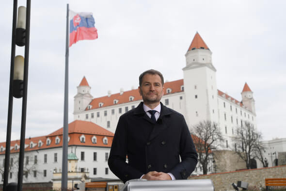 Politika, Slovensko, premiér Igor Matovič, Bratislava