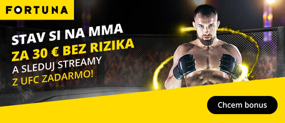 Fortuna - Stav si bez rizika na MMA