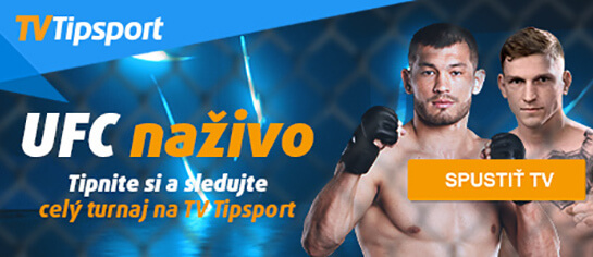 UFC naživo na TV Tipsport