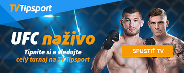 UFC naživo na TV Tipsport