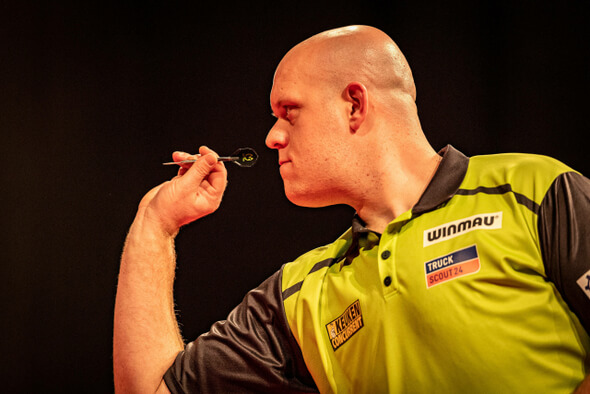 Šípky, Michael Van Gerwen - Zdroj ČTK, imago sportfotodienst, BEAUTIFUL SPORTS, M.Schulz via www.imago-images.de