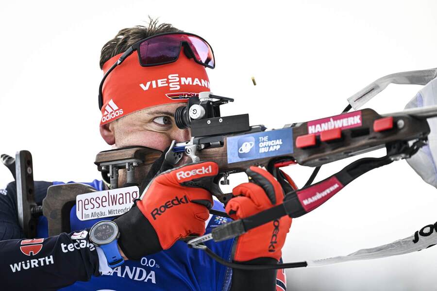 Nemec Philipp Nawrath počas ME v&nbsp;biatlone 2023