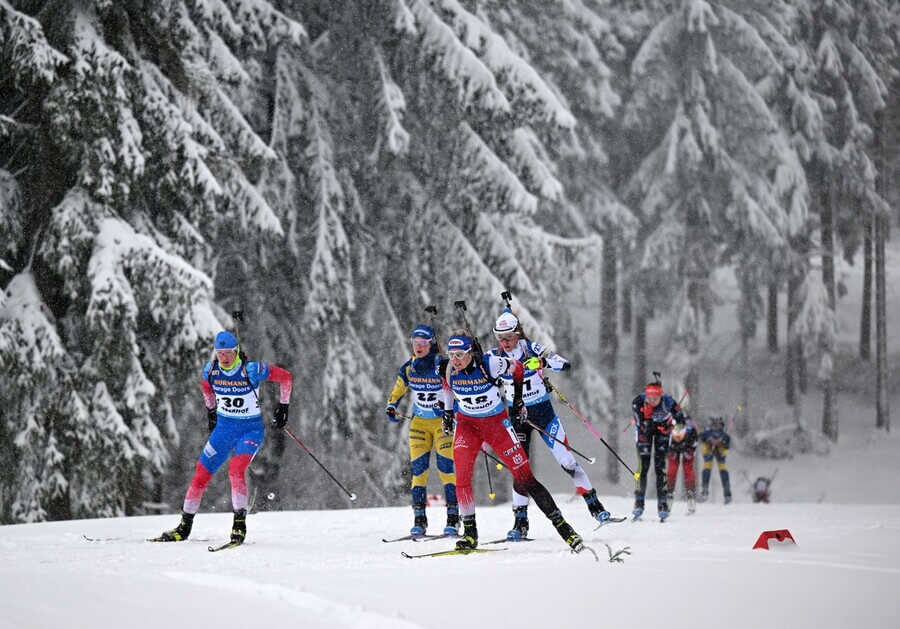 Biatlon, Oberhof, Nemecko - Zdroj Hendrik Schmidt/dpa, Profimedia