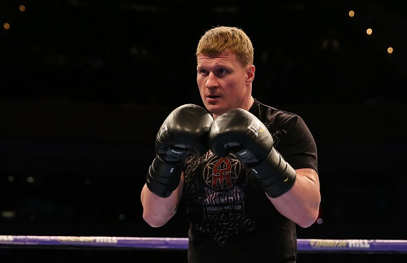 Ruský boxer Alexander Povetkin