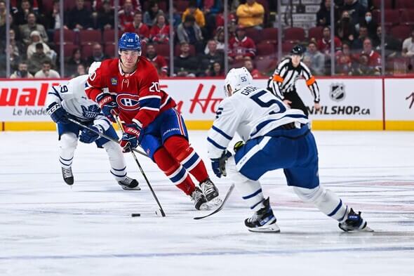 Juraj Slafkovský (Montreal vs. Toronto)