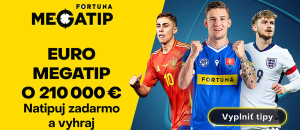 Registrujte sa TU a hrajte Megatip vo Fortune