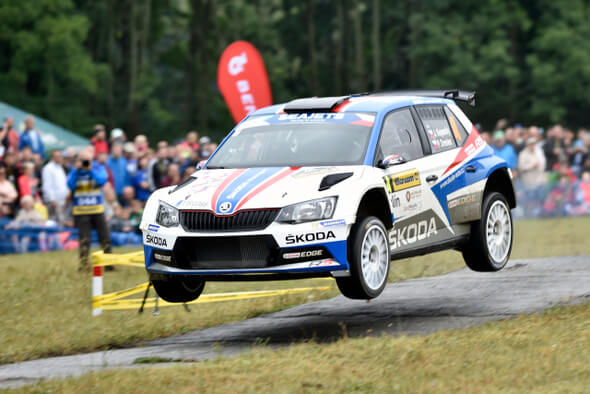 Motoristika, MČT v rally, Kopecký - Zdroj ČTK, Glück Dalibor