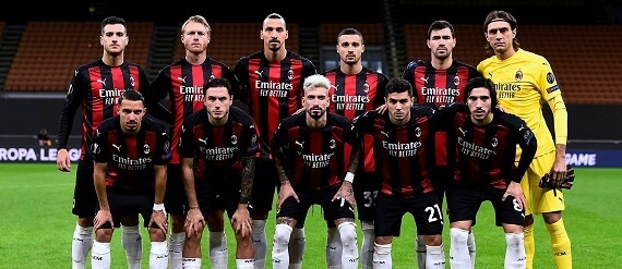 Serie A, AC Milan, tímové foto - Zdroj ph.FAB, Shutterstock.com