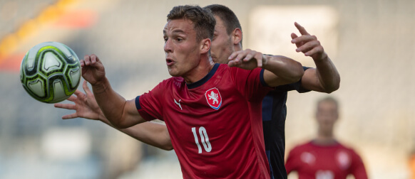 Futbal, Majstrovstvá Európy ME U21, Ondřej Šašinka - Zdroj ČTK, Pancer Václav