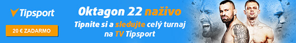 Sledujte Oktagon 22 live na TV Tipsport