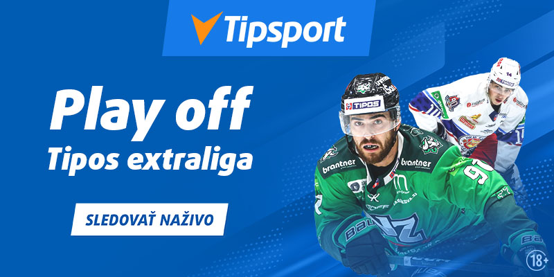 Registrujte sa TU a sledujte extraligového play-off naživo na Tipsport TV!