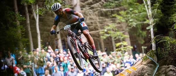 Peter Sagan na MS horských bicyklov 2022 v Glentress Forest