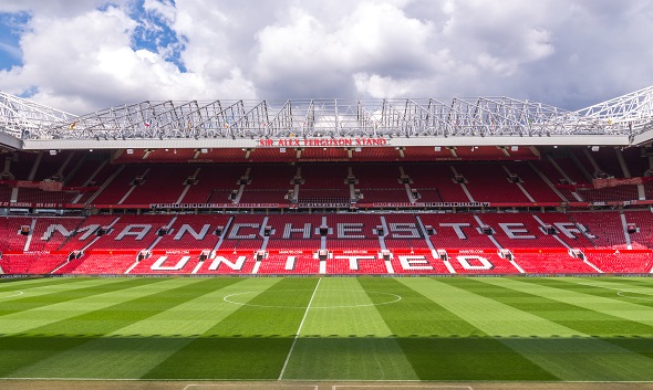 Old Trafford - stánok Manchestru United