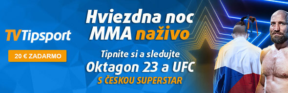 Zaregistrujte sa TU, vezmite bonus €20 a sledujte MMA LIVE!