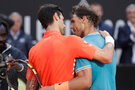 Novak Djokovič a Rafael Nadal