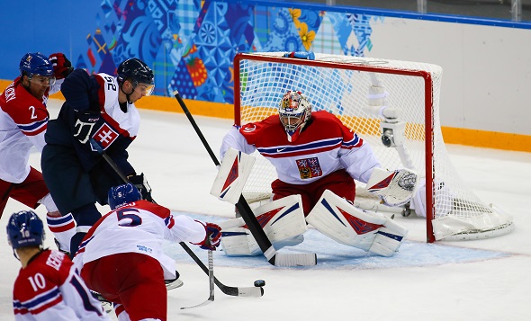 Hokej, Česko - Slovensko - Zdroj Iurii Osadchi, Shutterstock.com