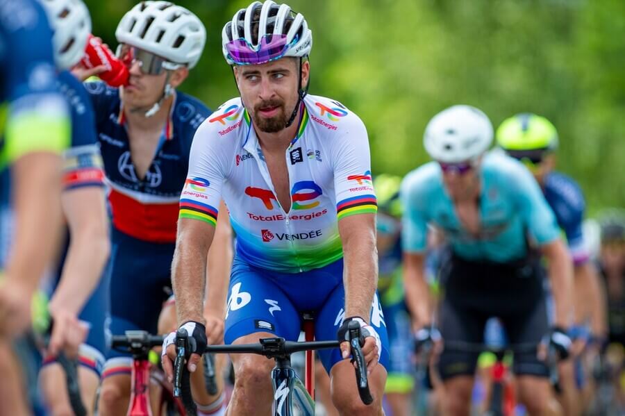 Peter Sagan na spoločných majstrovstvách Česka a Slovenska v cestnej cyklistike 2022 - Zdroj Profimedia