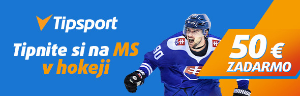Stavte si na MS v hokeji 2022 v Tipsporte s bonusom a sledujte zápasy naživo!