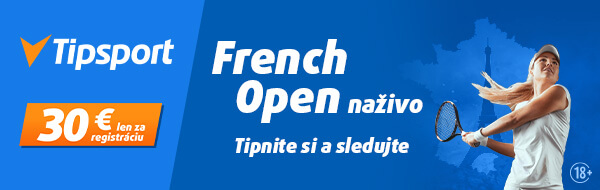 Stavte si a sledujte French Open 2023 na Tipsporte!