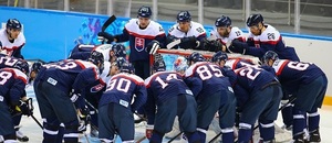 Slovenskí hokejisti - bojová porada