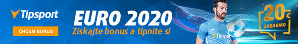 Kliknite TU a tipujte EURO 2020 v Tipsporte