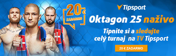 Tipsport - sledujte Oktagon 25 naživo