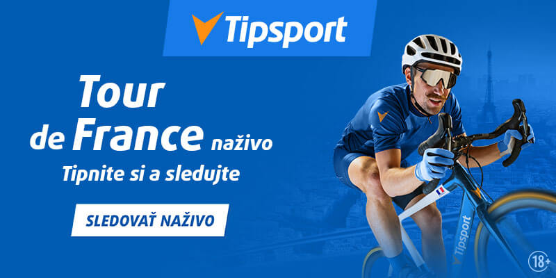 Registrujte sa TU a sledujte TdF 2023 LIVE na Tipsport TV