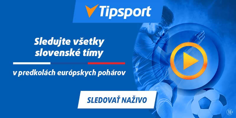Kliknite SEM a sledujte slovenské tímy v európskych pohároch!