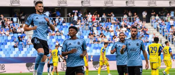 Mykola Kucharevyč, Ibrahim Rabiu, Kyriakos Savvidis, Kenan Bajrič (Slovan Bratislava)