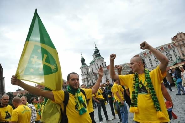 Fortuna Liga Slovensko, fanúšikovia MŠK Žilina - Zdroj ČTK, Volfík René