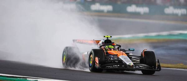 Lando Norris (McLaren-Mercedes) na Silverstone 2025