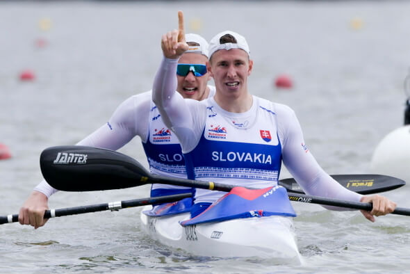 Adam Botek a Samuel Baláž, slovenská K2.