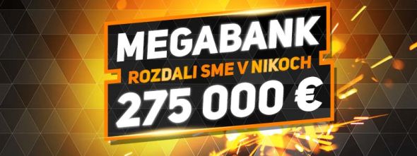 Poďte si pre Megabank do Niké ► registrujte sa TU a hrajte