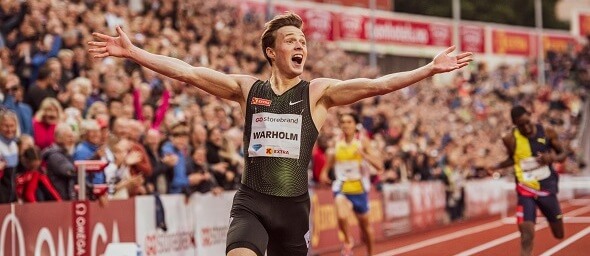 Atletika, 400 metrov cez prekážky, Karsten Warholm - Zdroj laszloambrus, Shutterstock.com