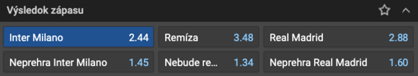 Tipujeme víťazstvo Interu Miláno.
